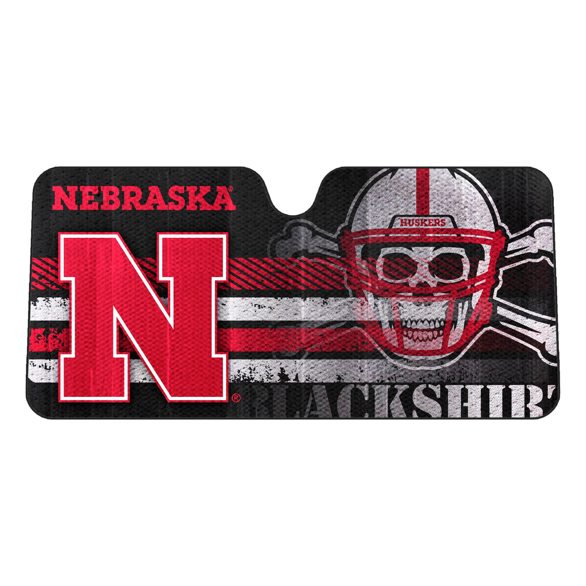 University of Nebraska Auto Shade - Logo Brands