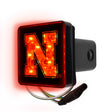 University Of Nebraska Lighted Hitch Cover