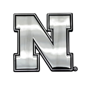 University of Nebraska Chrome Emblem