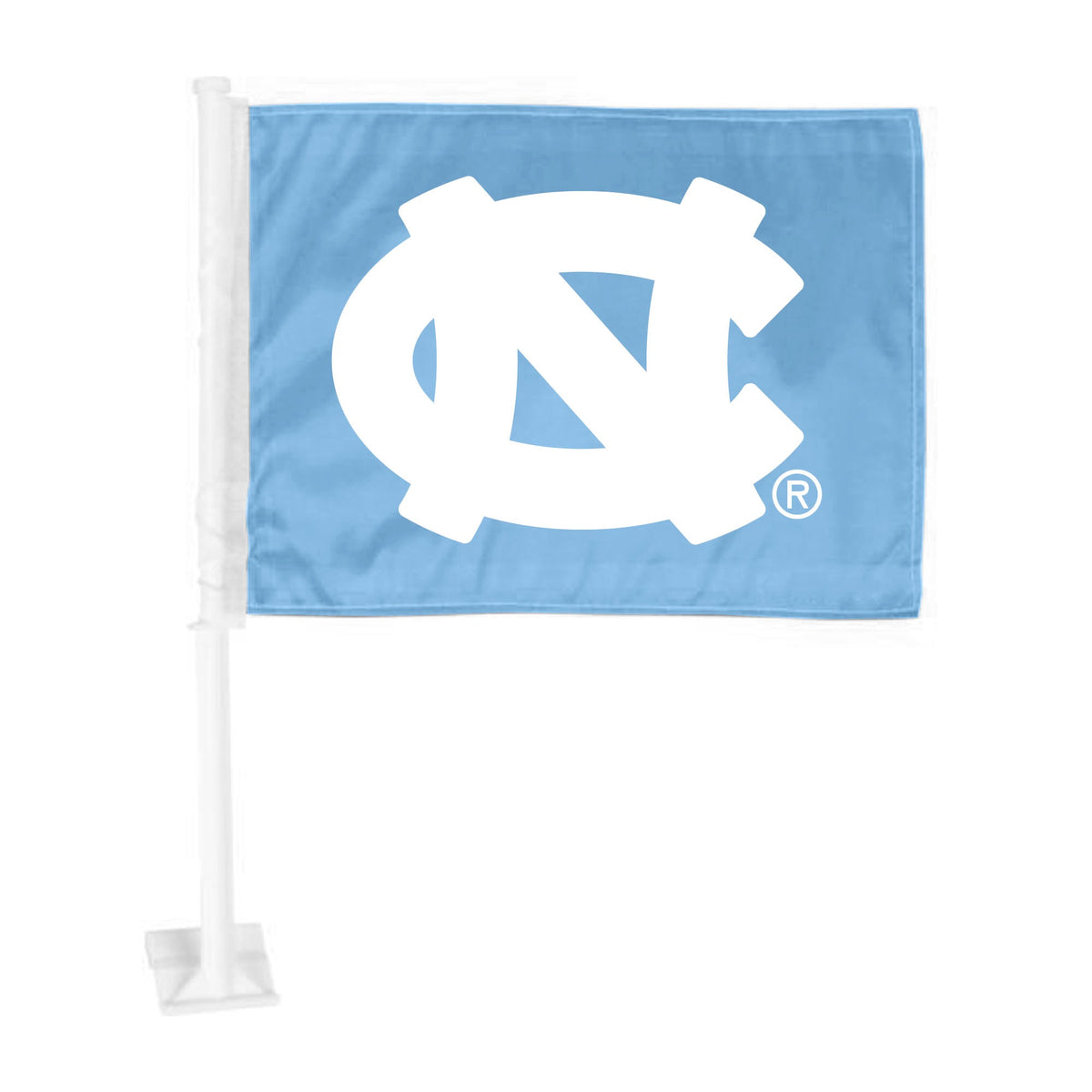 UNC Chapel Hill Car Flag