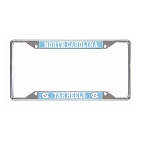 UNC Chapel Hill Chrome License Plate Frame