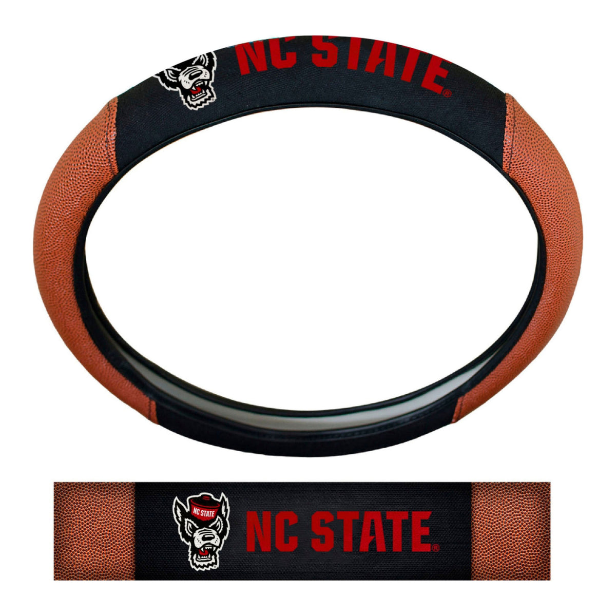 NC State University Sports Grip Steering Wheel Cover