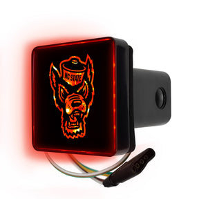 NC State University Lighted Hitch Cover