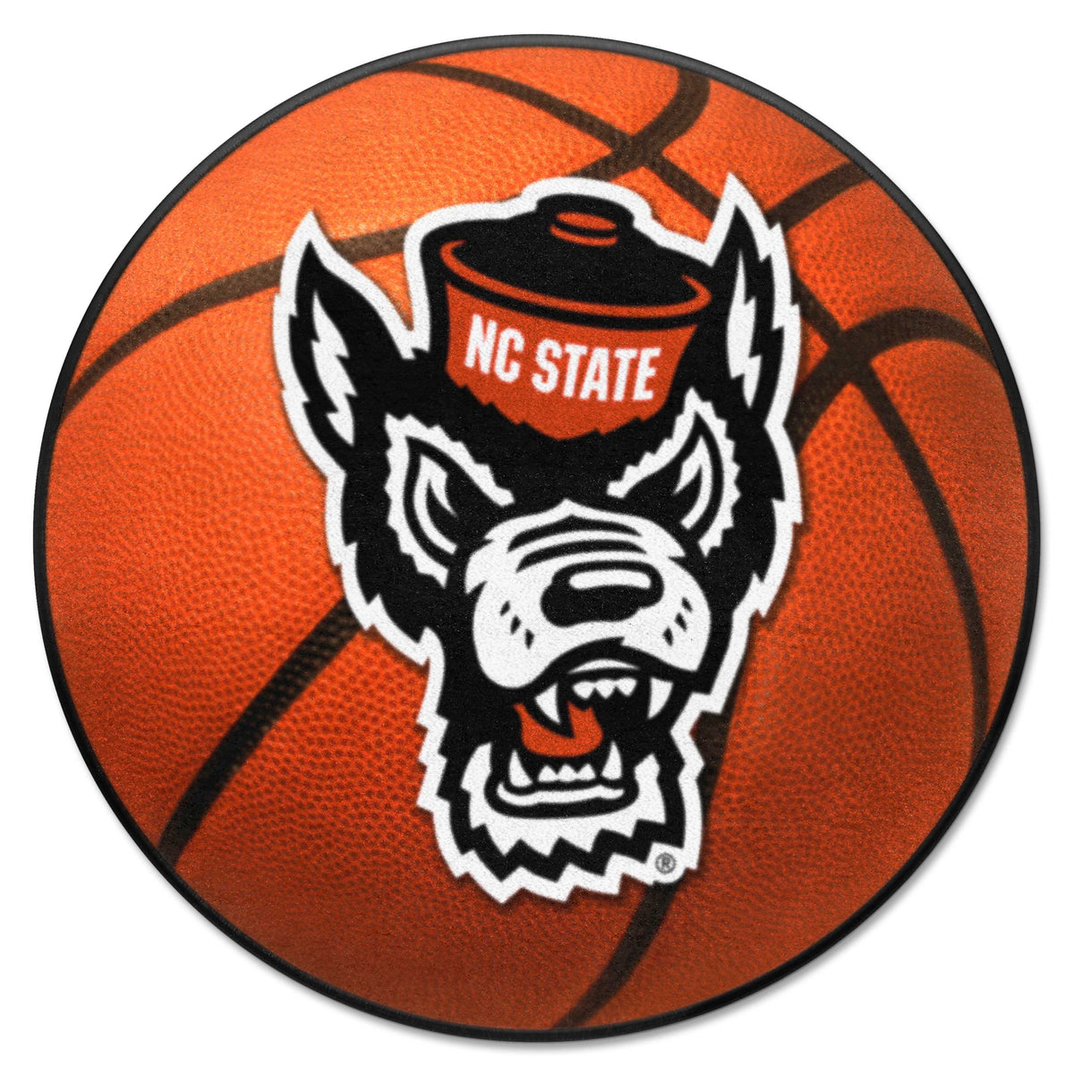 NC State University Basketball Mat – College Logo Stuff