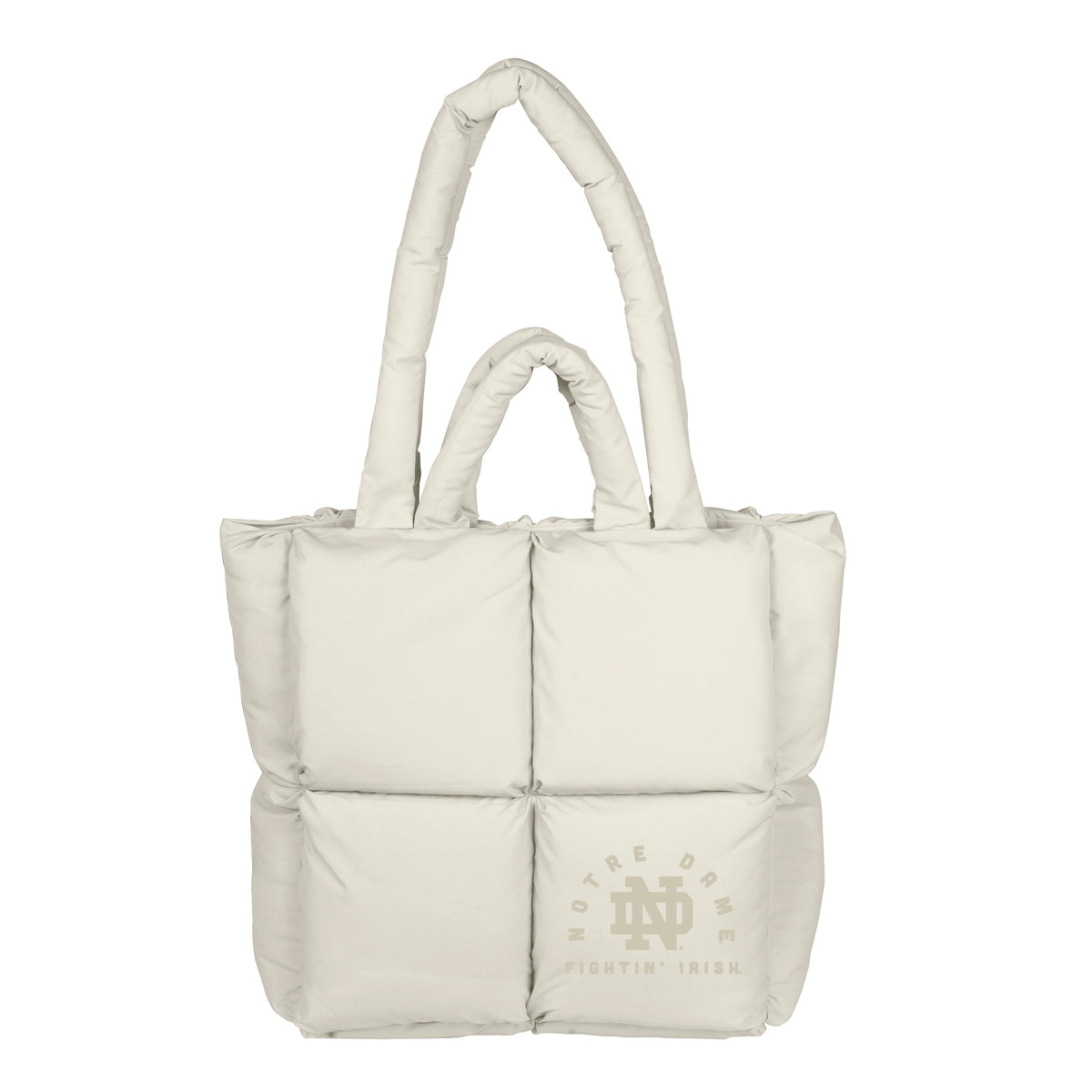 Notre Dame Sand Puff Tote