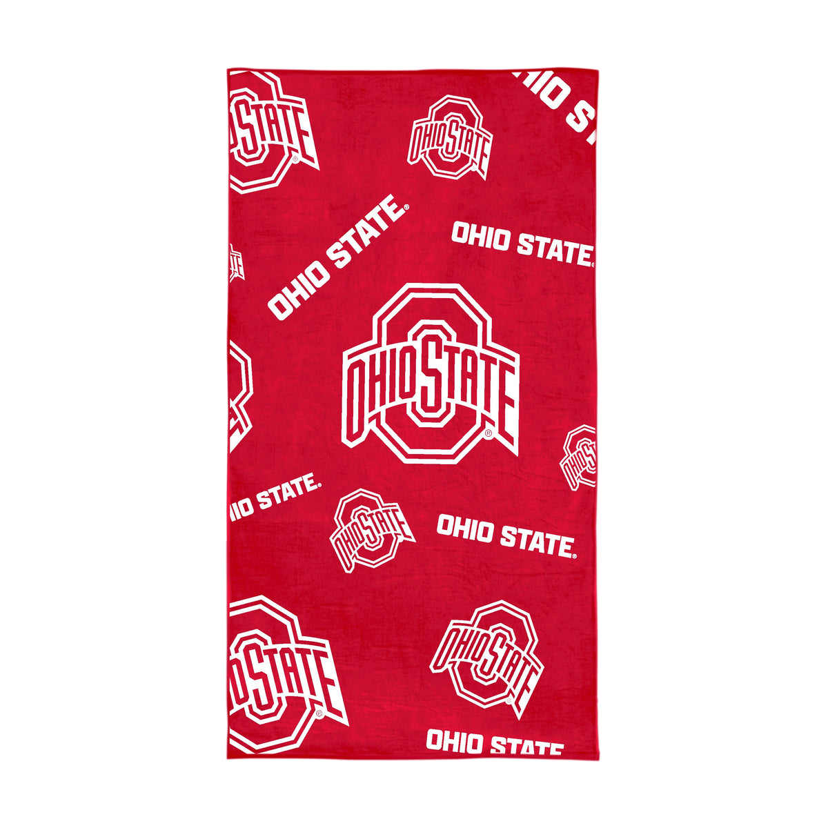 Ohio State Beach Towel 38x72