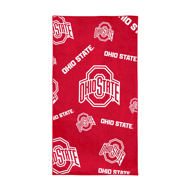 Ohio State Beach Towel 38x72