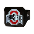 Ohio State University Color on Black Hitch Cover - Logo Brands