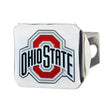 Ohio State University Color on Chrome Hitch Cover - Logo Brands