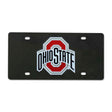 Ohio State University Black Diecast License Plate