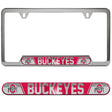 Ohio State University Embossed License Plate Frame