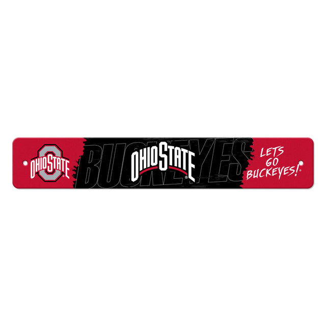Ohio State University Sign Street Flat