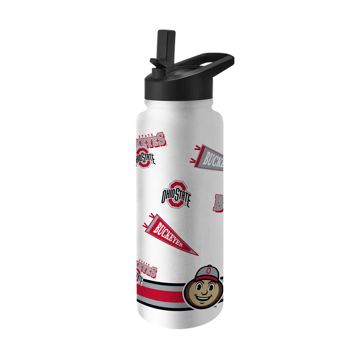 Ohio State 34oz Native Quencher Bottle - Logo Brands