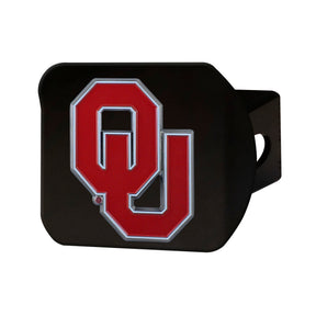 University of Oklahoma Color on Black Hitch Cover