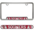 University of Oklahoma Embossed License Plate Frame