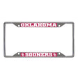 University of Oklahoma Chrome License Plate Frame