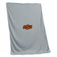 OK State Gray Sweatshirt Blanket (Screened) - Logo Brands
