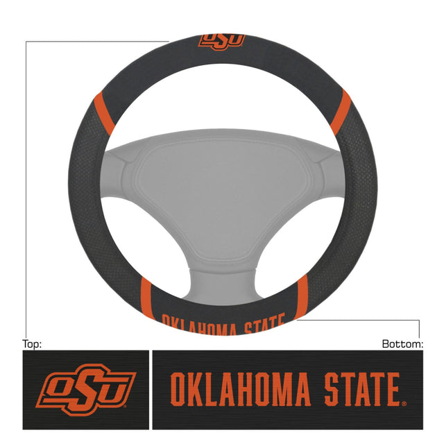 Oklahoma State University Steering Wheel Cover - Logo Brands