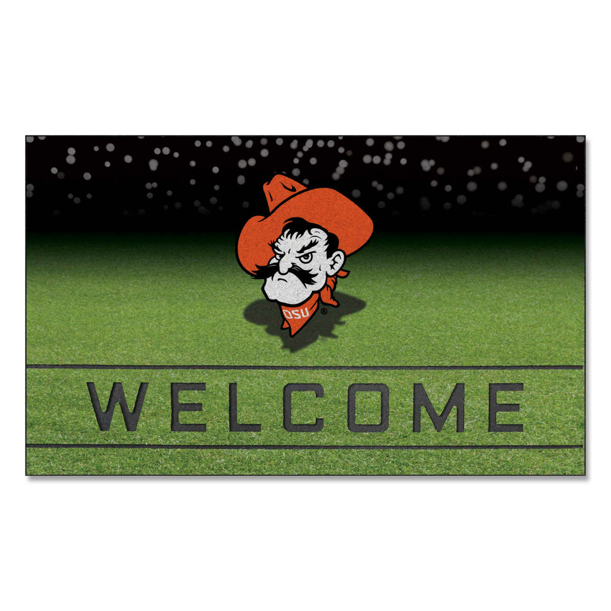 Oklahoma State University Crumb Rubber Door Mat