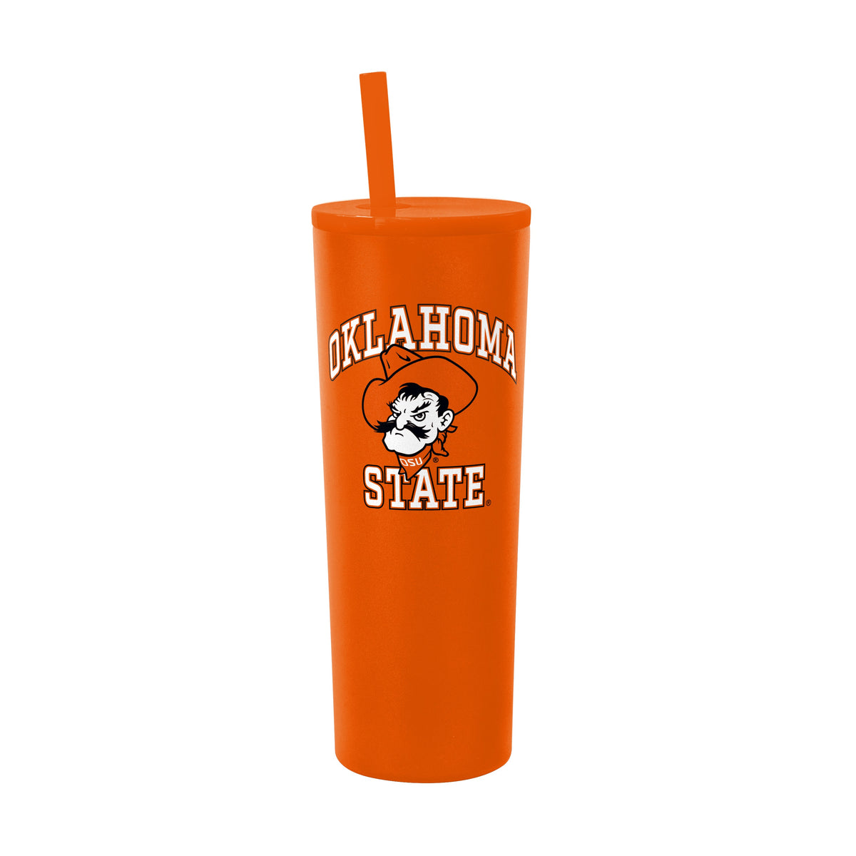 OK State 30oz Athletic SS Straw Tumbler