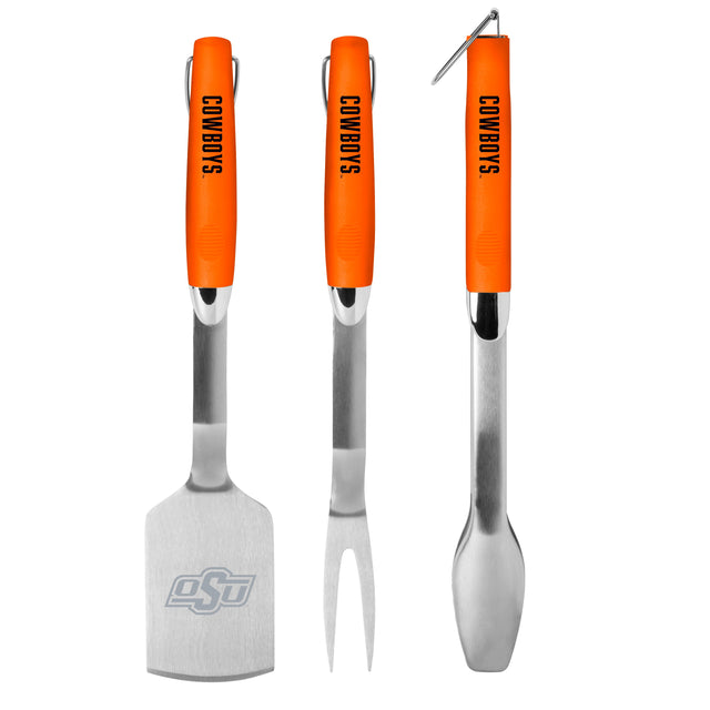 OK State Stainless Grill Set