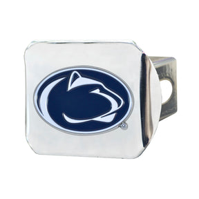 Pennsylvania State University Color on Chrome Hitch Cover