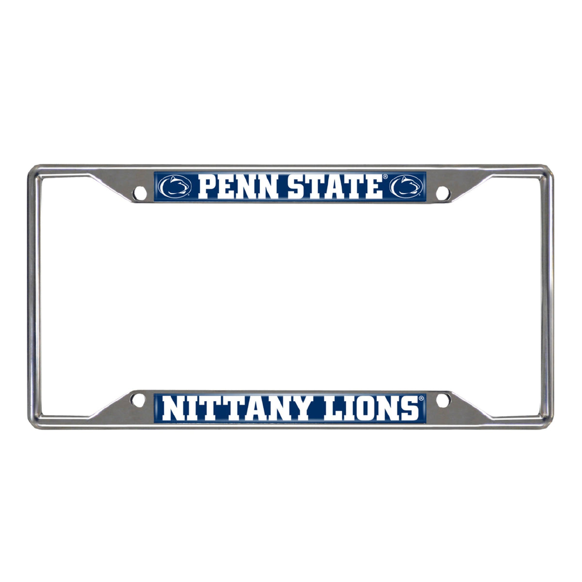 Pennsylvania State University Chrome License Plate Frame