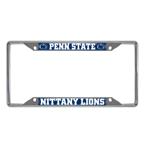 Pennsylvania State University Chrome License Plate Frame