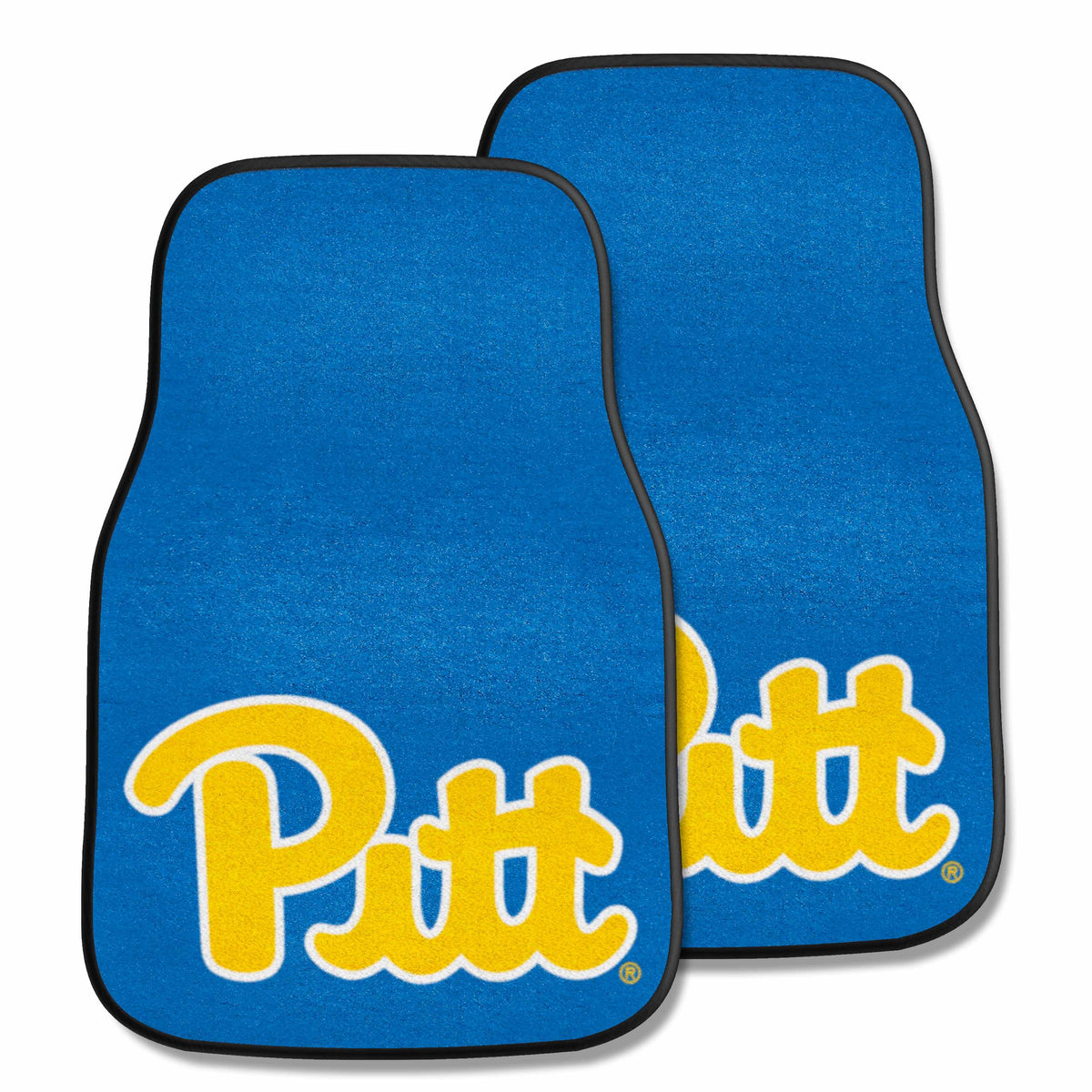 University of Pittsburgh 2-pc Carpet Car Mat Set