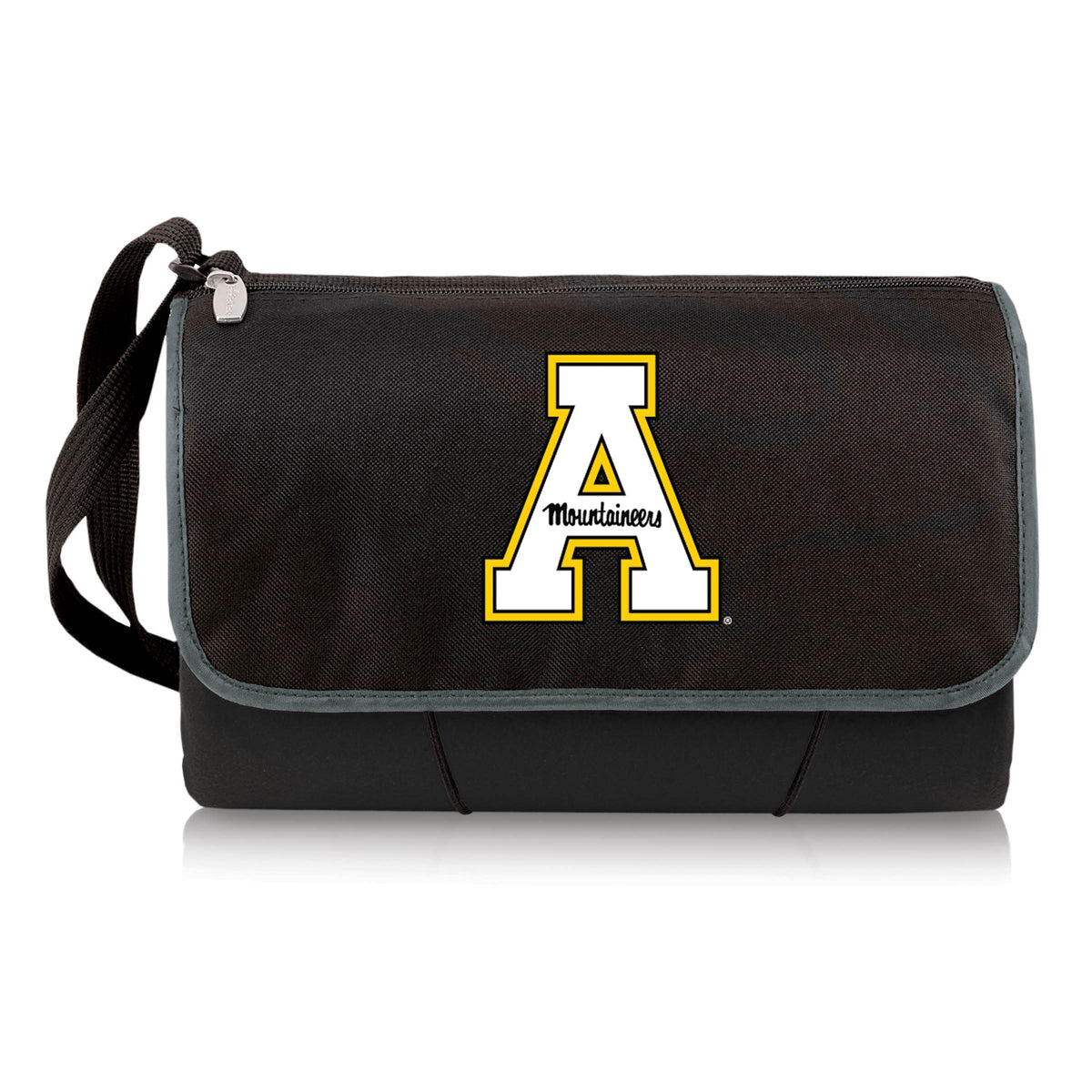 Appalachian State Mountaineers Outdoor Picnic Blanket and Tote - Black