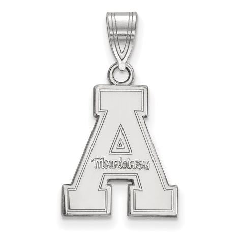 Alabama Crimson Tide Sterling Silver Domed Football Pendant