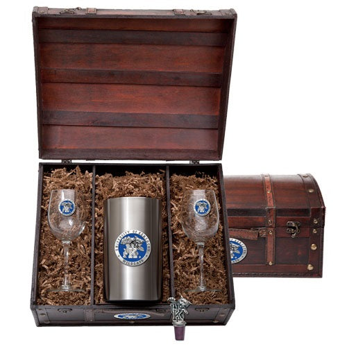 Kentucky Wildcats Wine Chest Set