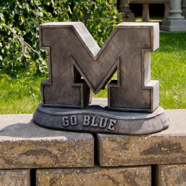 Michigan Wolverines Vintage Mascot Garden Statue