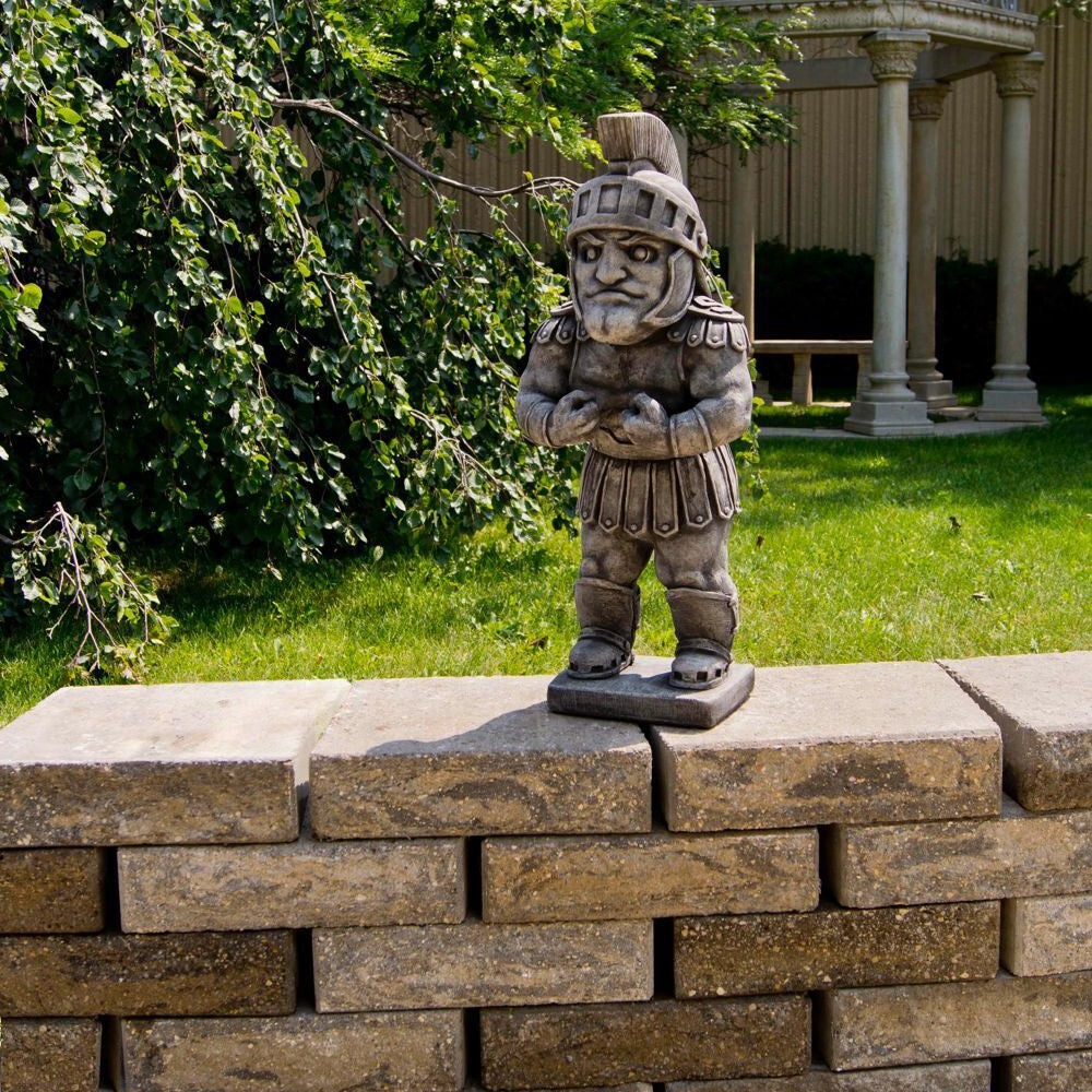 Michigan State Spartans Vintage Mascot Garden Statue