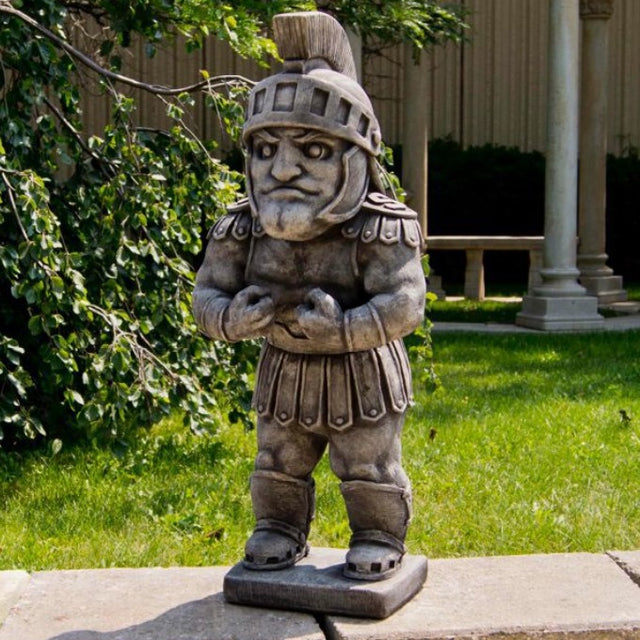 Michigan State Spartans Vintage Mascot Garden Statue