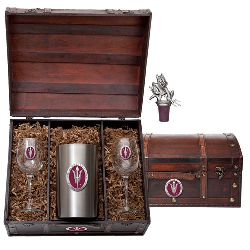 Arizona State Sun Devils Wine Chest Set