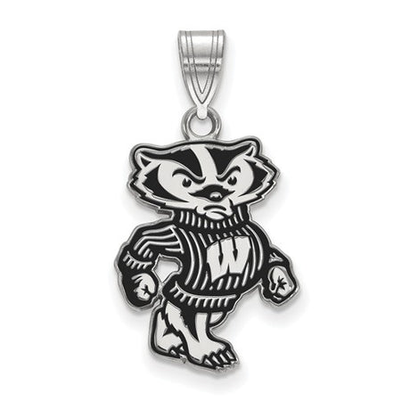 Virginia Tech Sterling Silver Small Bar Necklace