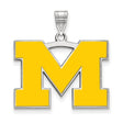 Marquette Golden Eagles Sterling Silver Gold Plated Crest Lapel Pin