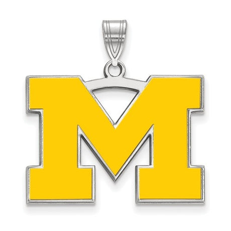 Marquette Golden Eagles Sterling Silver Gold Plated Crest Lapel Pin