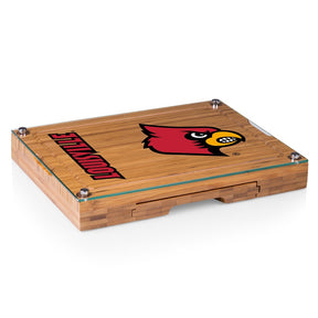 Louisville Cardinals Concerto Bamboo Cutting Board