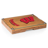 Wisconsin Badgers Concerto Bamboo Cutting Board