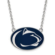 Oklahoma State Cowboys Enamel Sterling Silver Necklace