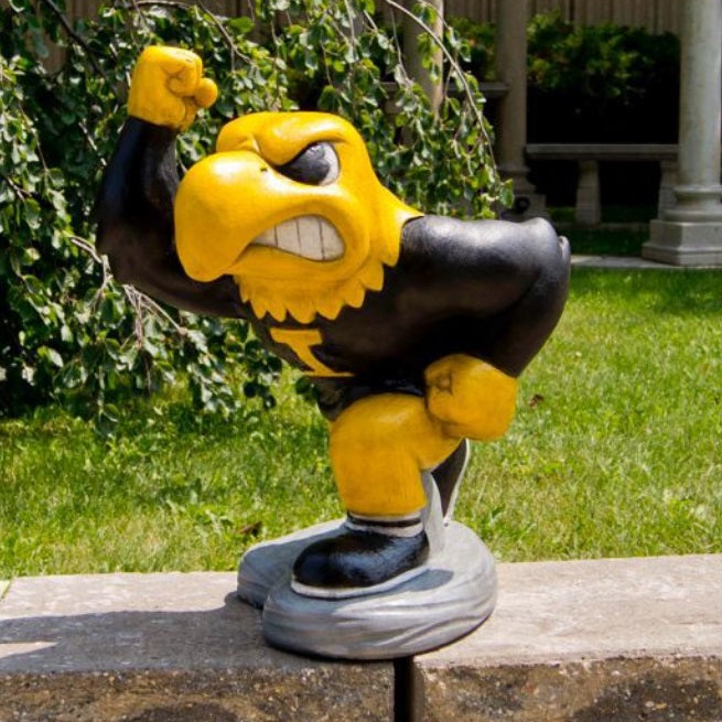 Iowa Hawkeyes Mascot Garden Statue