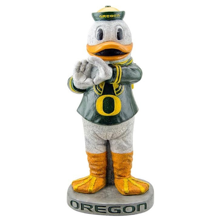 Oregon Ducks Mascot Garden Statue Puddles