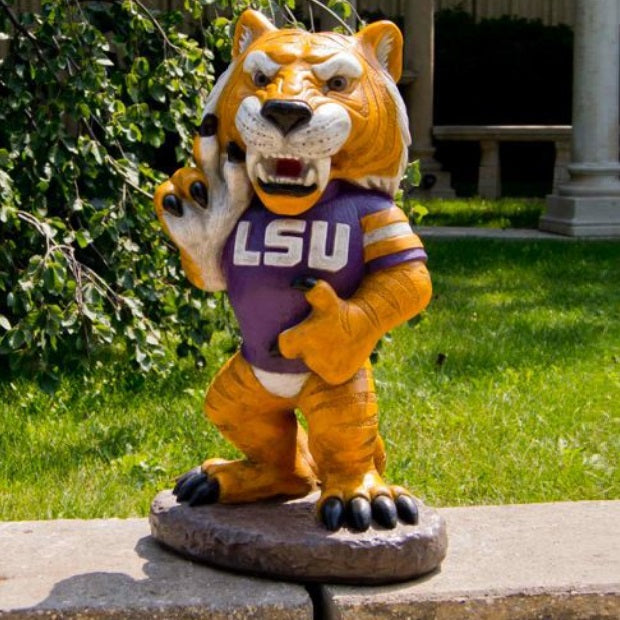 LSU Tigers Mascot Garden Statue