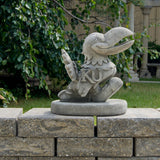 Kansas Jayhawks Vintage Mascot Garden Statue