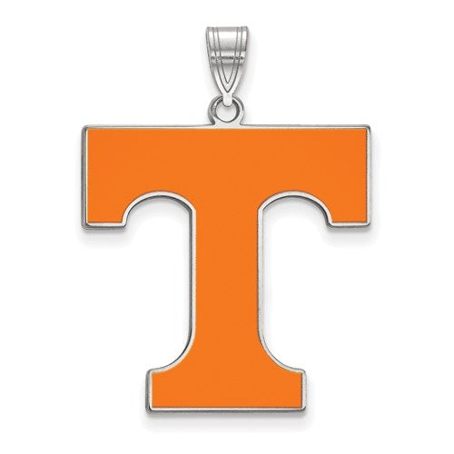 TCU 14k White Gold Medium Disc Pendant