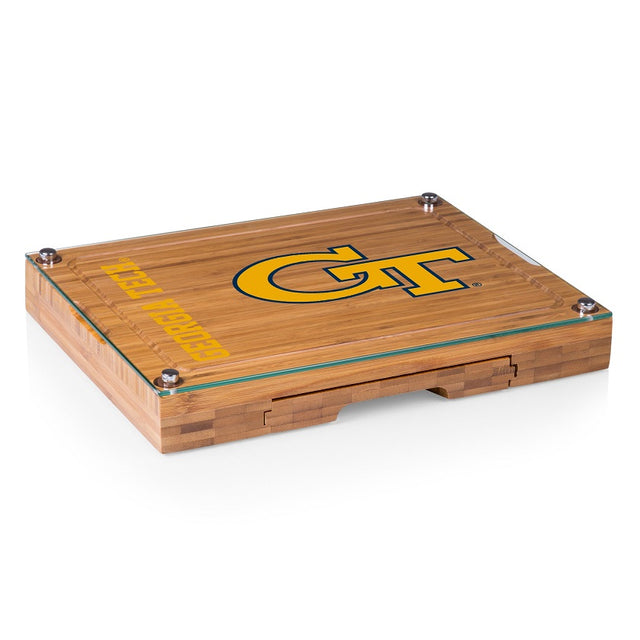 Georgia Tech Yellow Jackets Concerto Bamboo Cutting Board