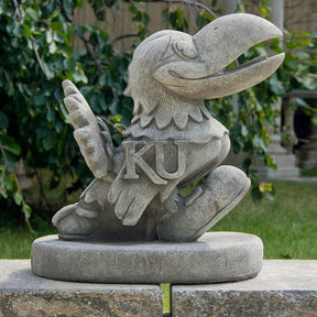 Kansas Jayhawks Vintage Mascot Garden Statue