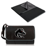 Boise State Broncos Outdoor Picnic Blanket and Tote - Black